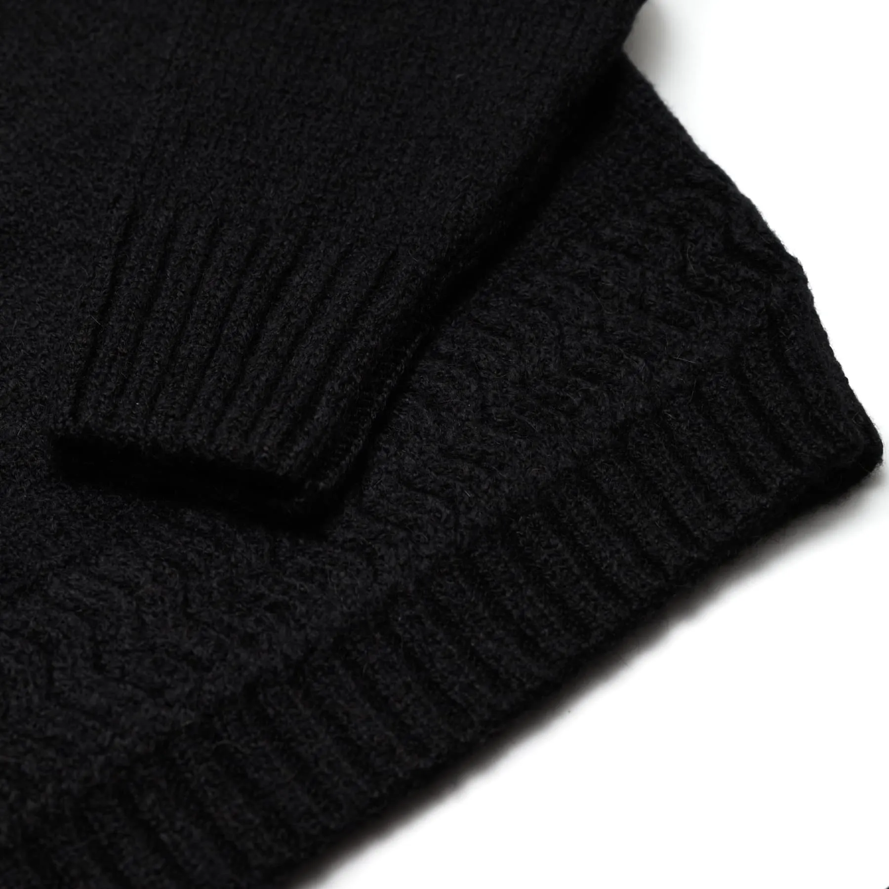 Alpaca Crewneck - Black