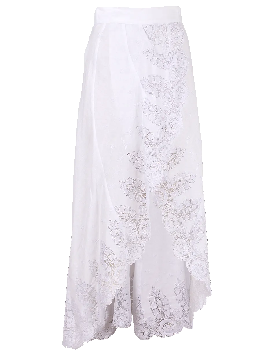 Clarice Wrap Maxi Skirt