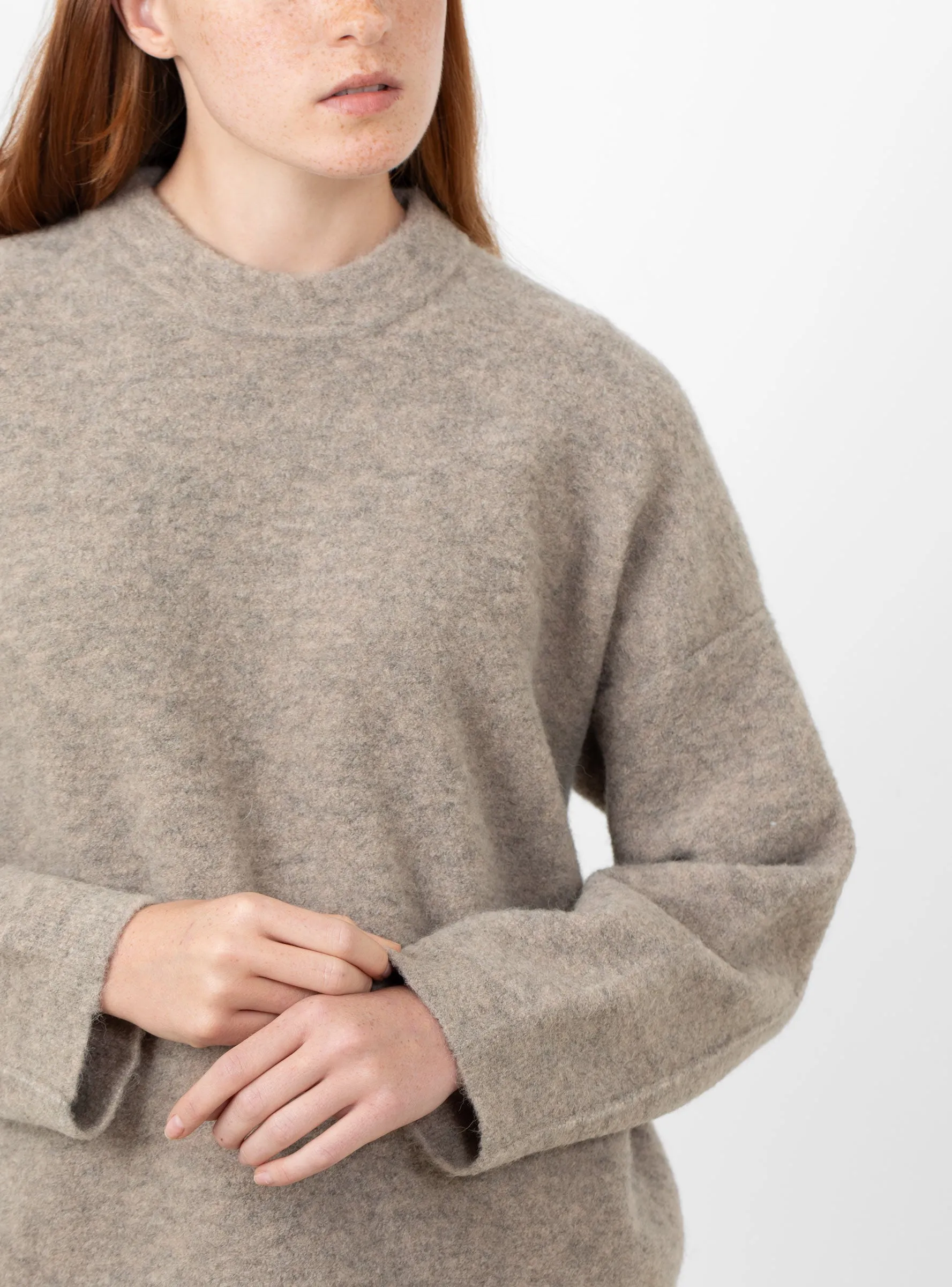 Fleece Crewneck Jumper Moth