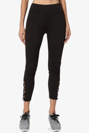 Levy Cutout Crop Yoga Sport Leggings