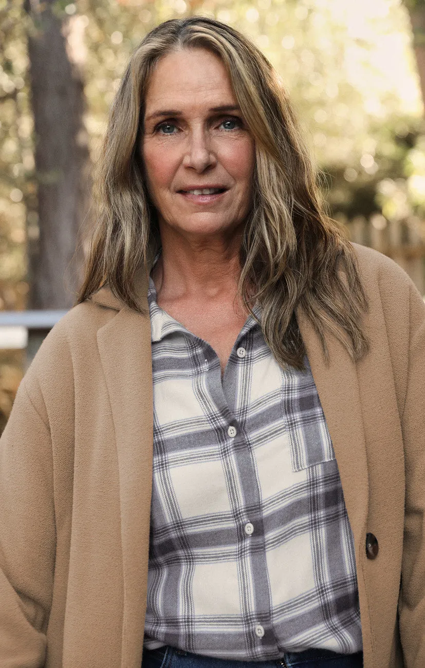 River Plaid Button Up